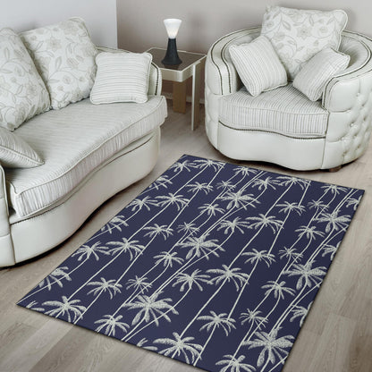 Palm Tree Pattern Print Design PT06 Area Rugs