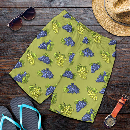 Grape Pattern Print Design GP08 Mens Shorts