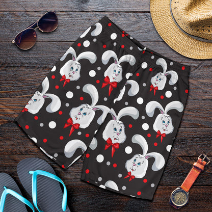 Rabbit Pattern Print Design RB012 Mens Shorts