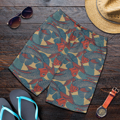 Pisces Pattern Print Design A01 Mens Shorts