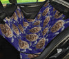 Sea Turtle Pattern Print Design T05 Rear Dog  Seat Cover