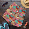 Cupcake Pattern Print Design CP01 Mens Shorts