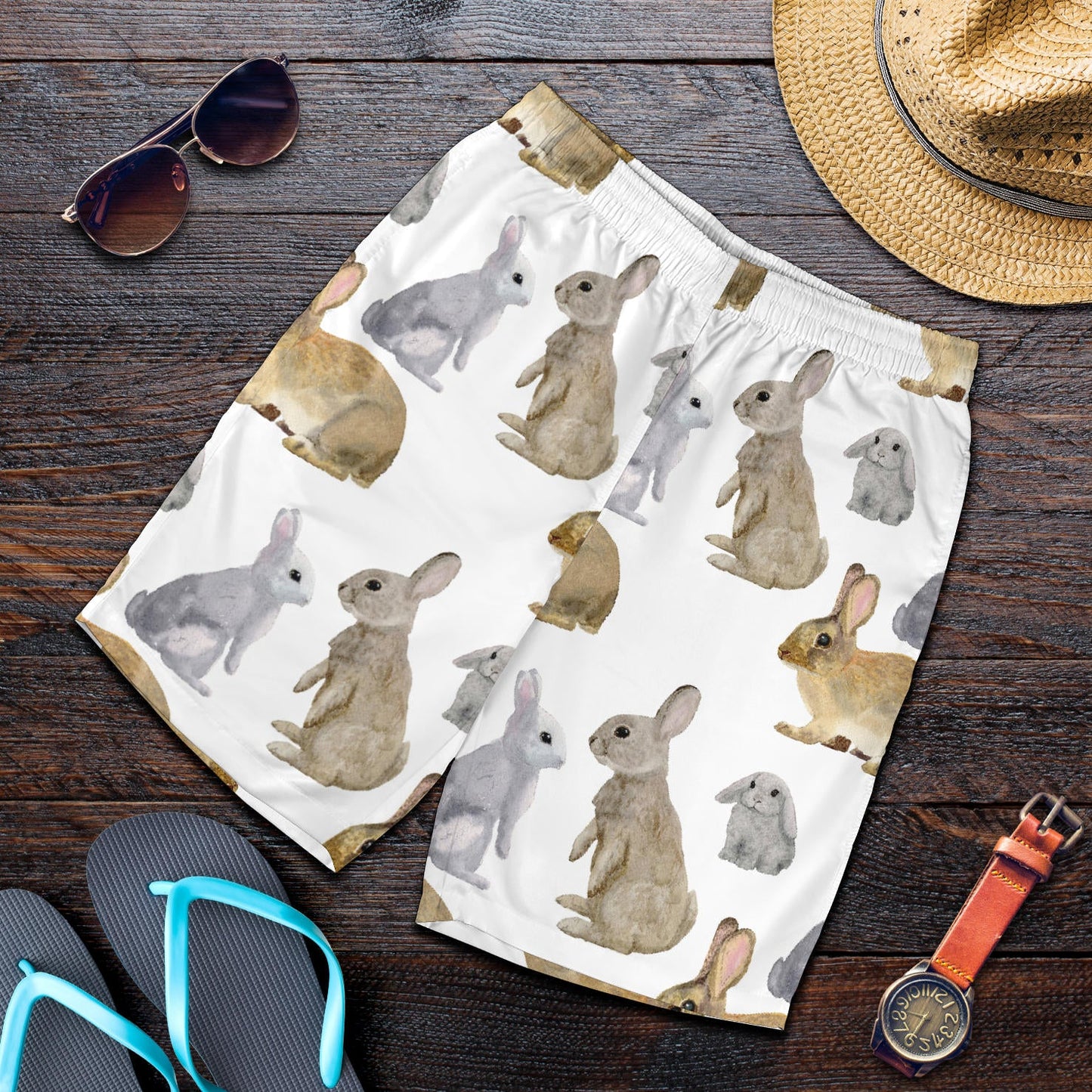 REDITit Pattern Print Design 02 Mens Shorts