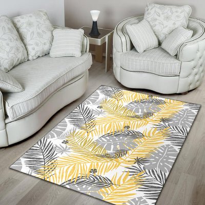 Palm Leaves Pattern Print Design PL012 Area Rugs