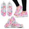 Cupcake Pattern Print Design CP05 Sneakers White Bottom Shoes