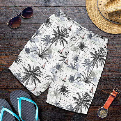 Pacific island Pattern Print Design A04 Mens Shorts