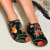 Tulip Boho Pattern Print Design TP09 Aqua Water Shoes