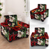 Summer Floral Pattern Print Design SF03 Armchair Slipcover