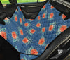 Lotus Boho Pattern Print Design LO07 Rear Dog  Seat Cover