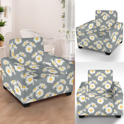 Daisy Pattern Print Design DS09 Armchair Slipcover