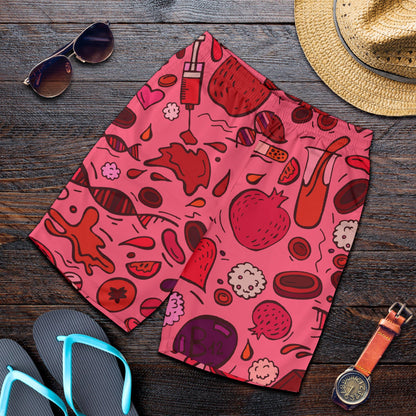 Phlebotomist Pattern Print Design A01 Mens Shorts