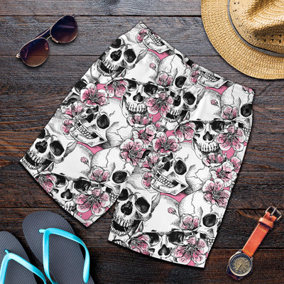 Cherry Blossom Pattern Print Design CB03 Mens Shorts