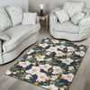 Anemone Pattern Print Design AM04 Area Rugs