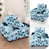 Sea Turtle Pattern Print Design T011 Armchair Slipcover