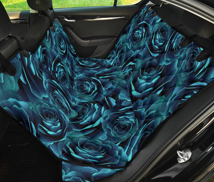 Camellia Pattern Print Design CM04 Rear Dog  Seat Cover