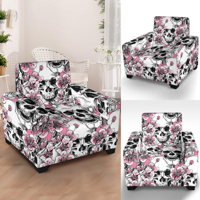 Cherry Blossom Pattern Print Design CB03 Armchair Slipcover