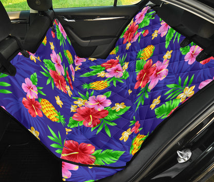 Hawaiian Themed Pattern Print Design H05 Rear Dog  Seat Cover