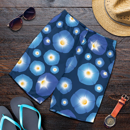 Morning Glory Pattern Print Design 02 Mens Shorts
