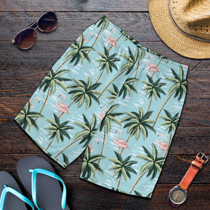 Palm Tree Pattern Print Design PT05 Mens Shorts