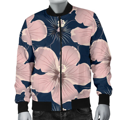 Plumeria Pattern Print Design PM018 Men Bomber Jacket