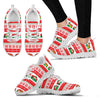 Camper Camping Ugly Christmas Design Print Sneakers White Bottom Shoes