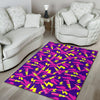 Lipstick Pattern Print Design LT04 Area Rugs