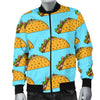 Taco Pattern Print Design TC03 Men Bomber Jacket