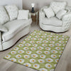 Daisy Pattern Print Design DS06 Area Rugs