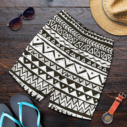 Hand draw Tribal Aztec Mens Shorts
