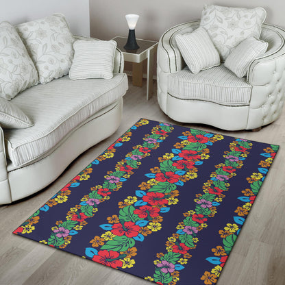 Hawaiian Themed Pattern Print Design H03 Area Rugs