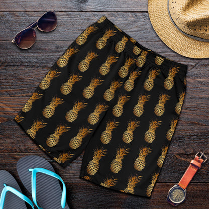 Pineapple Pattern Print Design A02 Mens Shorts