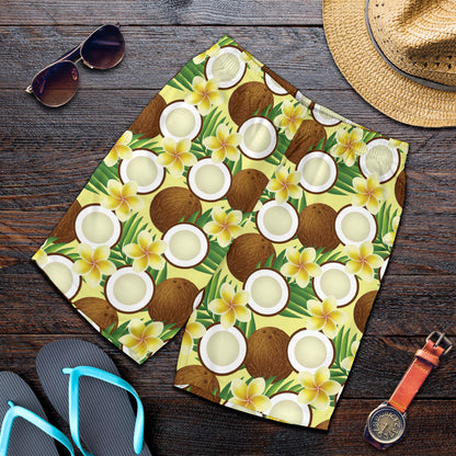 Coconut Pattern Print Design CN02 Mens Shorts