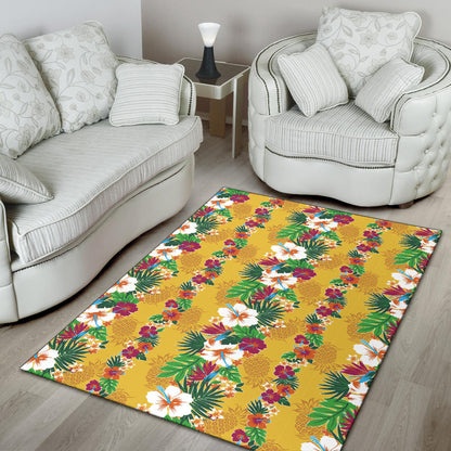 Hawaiian Themed Pattern Print Design H09 Area Rugs