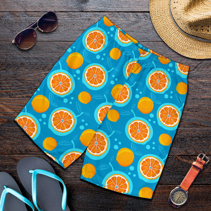Grapefruit Pattern Print Design GF03 Mens Shorts