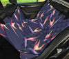 Bird Of Paradise Pattern Print Design BOP015 Rear Dog  Seat Cover