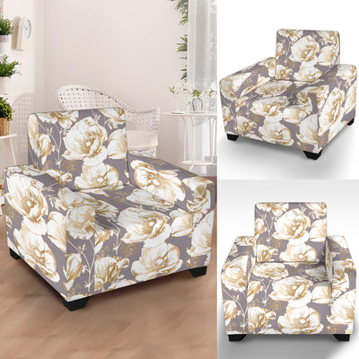 Anemone Pattern Print Design AM05 Armchair Slipcover