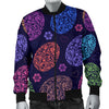 Easter Eggs Pattern Print Design RB012 Men Bomber Jacket