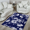 Cherry Blossom Pattern Print Design CB01 Area Rugs