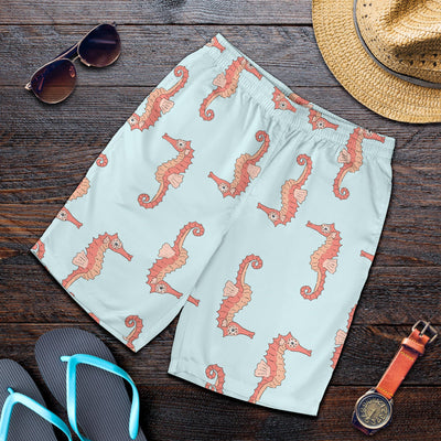 SeaHorse Pattern Print Design 01 Mens Shorts