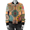 Boho Pattern Print Design 07 Women's Bomber Jacket