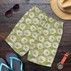 Daisy Pattern Print Design DS06 Mens Shorts