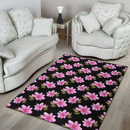 Magnolia Pattern Print Design MAG06 Area Rugs