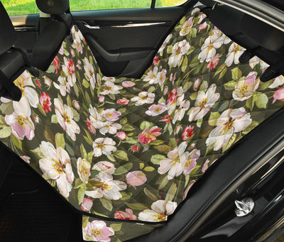 Apple Blossom Pattern Print Design AB01 Rear Dog  Seat Cover