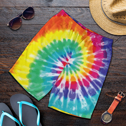 Tie Dye Mens Shorts