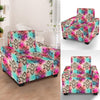 lotus Boho Pattern Print Design LO02 Armchair Slipcover