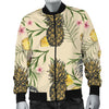 Pineapple Pattern Print Design PP012 Men Bomber Jacket