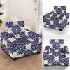 lotus Boho Pattern Print Design LO08 Armchair Slipcover