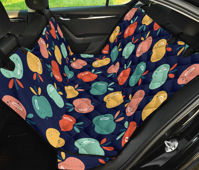 Apple Pattern Print Design AP09 Rear Dog  Seat Cover