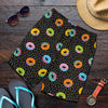 Donut Pattern Print Design DN012 Mens Shorts