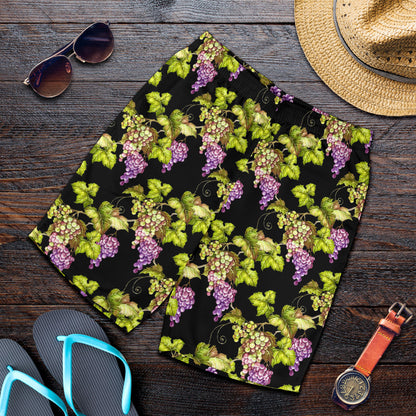 Grape Pattern Print Design GP04 Mens Shorts